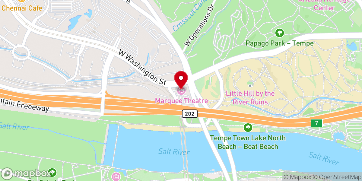 Map showing location of Hope Church Movement