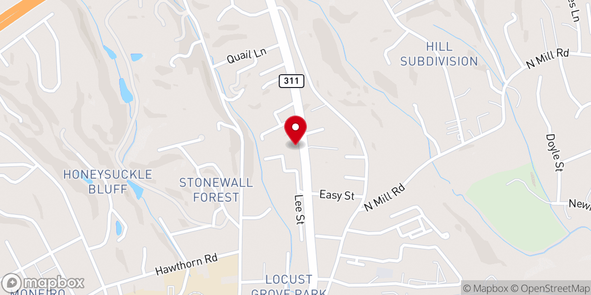 Map showing location of Saint Innocent Orthodox Church