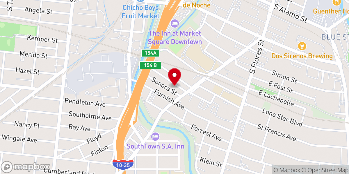Map showing location of San Andres USA 1 Inc