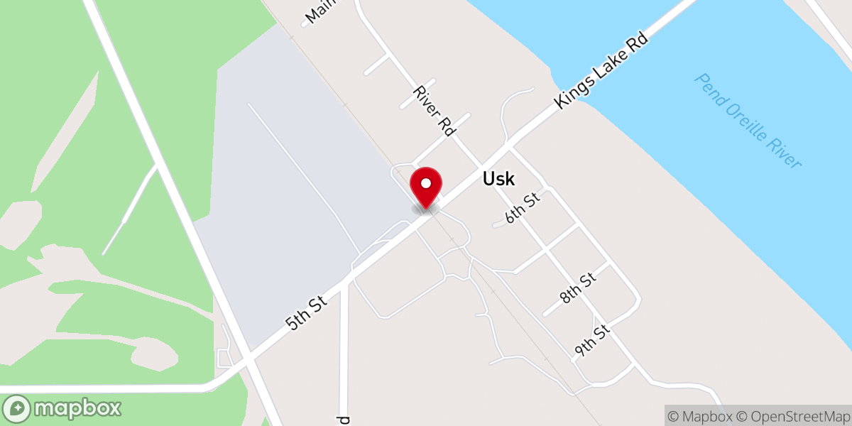 Map showing location of River of Life Outreach