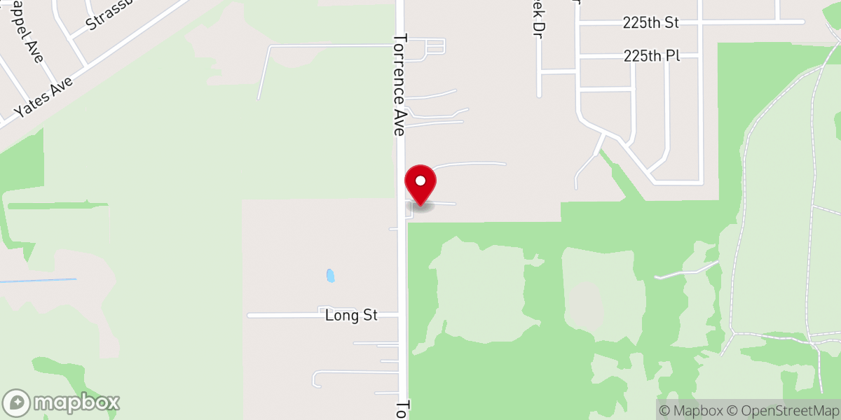 Map showing location of Crossroad Christian Methodist Episcopal Church