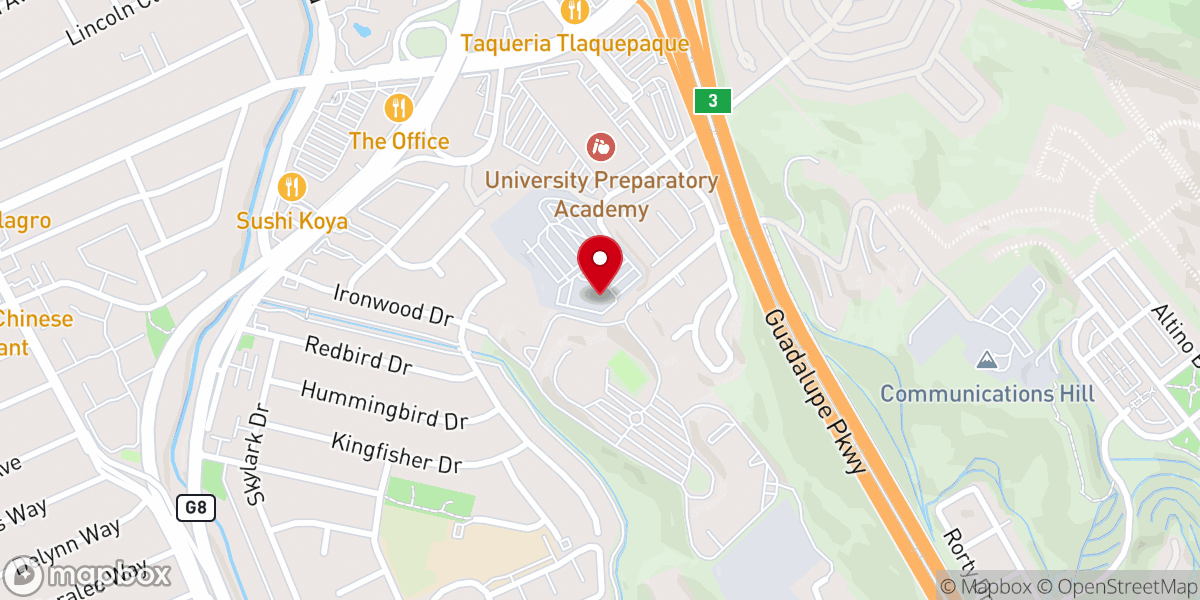 Map showing location of Golden Altar Ministries World Outreach Church