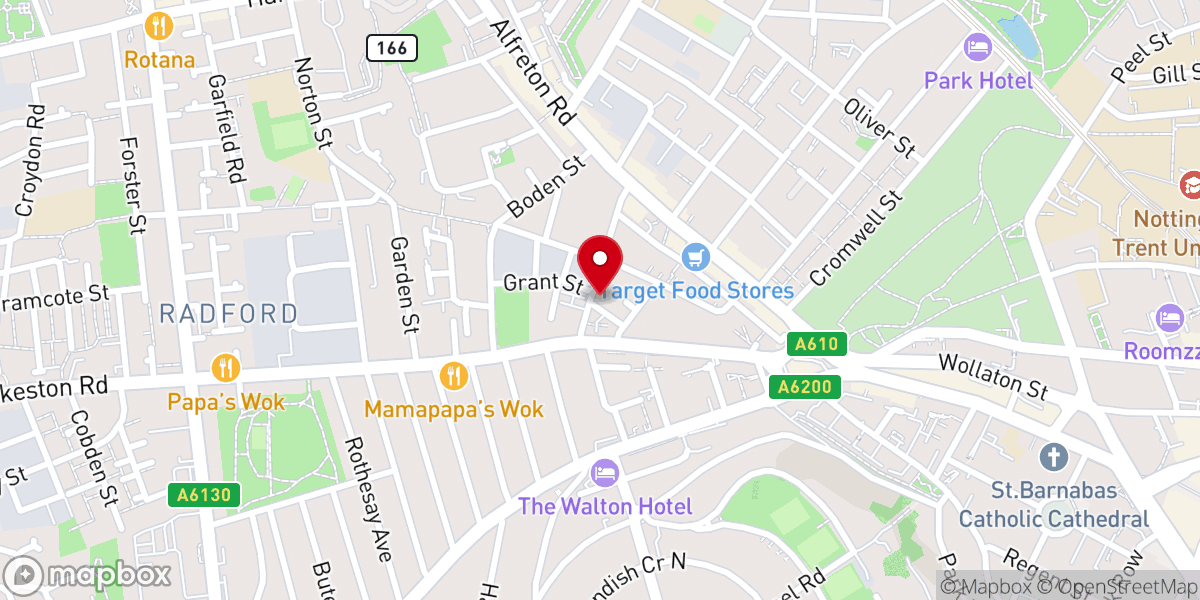 Map showing location of Hatikvah Synagogue