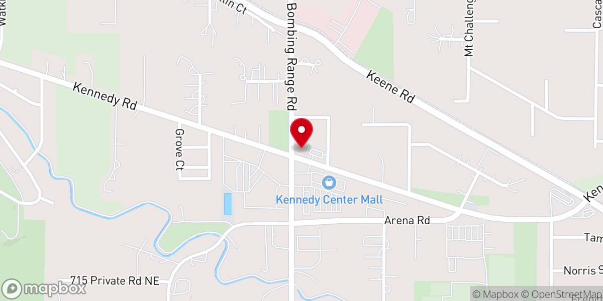 Map showing location of The Church In West Richland