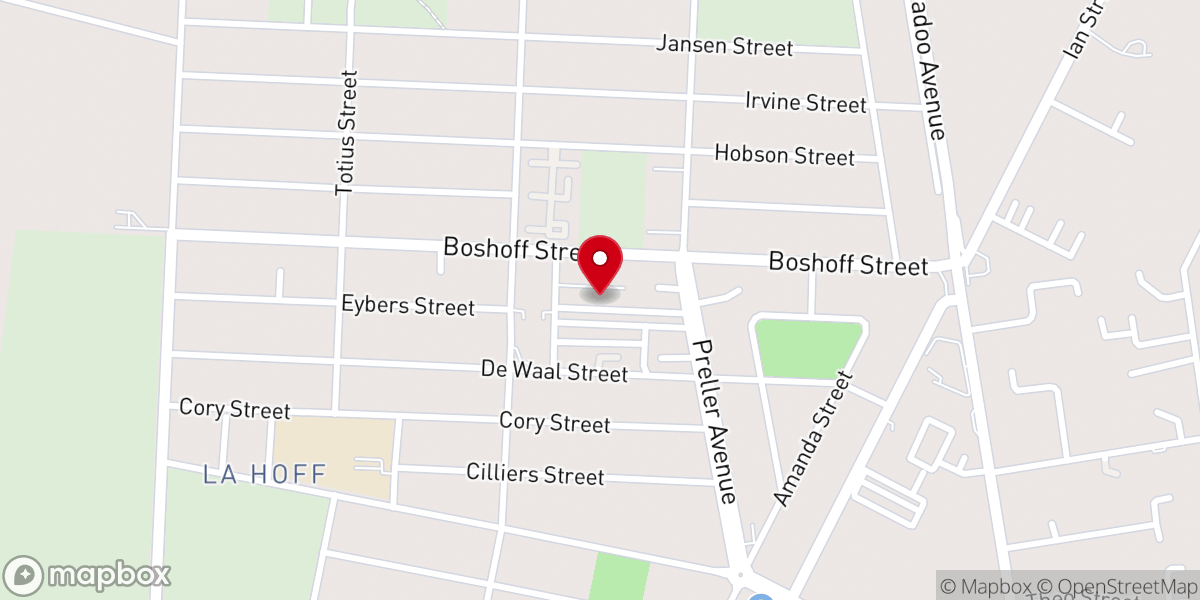Map showing location of Bikers Church KOSH