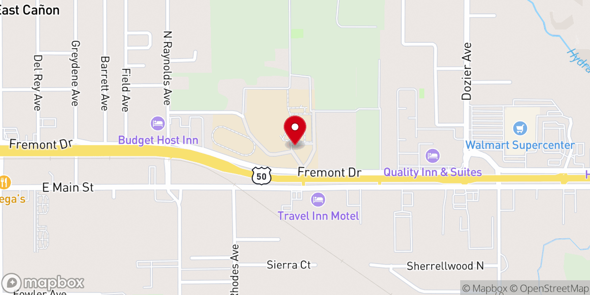 Map showing location of M C Chapel Fellowship