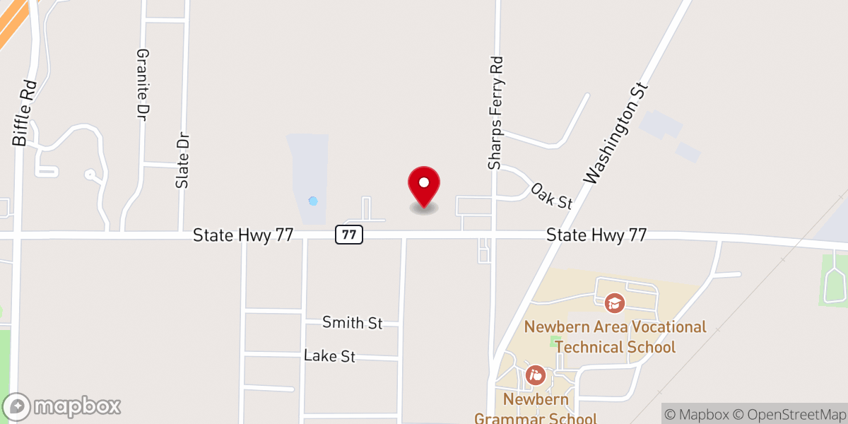 Map showing location of SERVPRO of Dyersburg, Union City, Weakley, Gibson, Carroll Counties