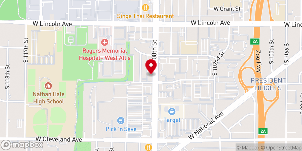Map showing location of Iglesia De Dios