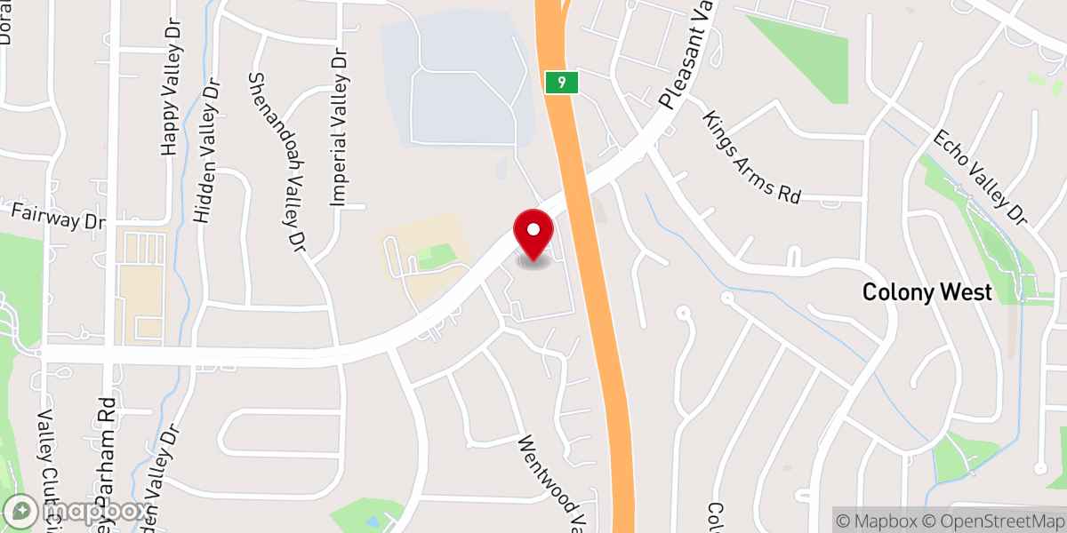 Map showing location of Saint James Christian Methodist Episcopal Church