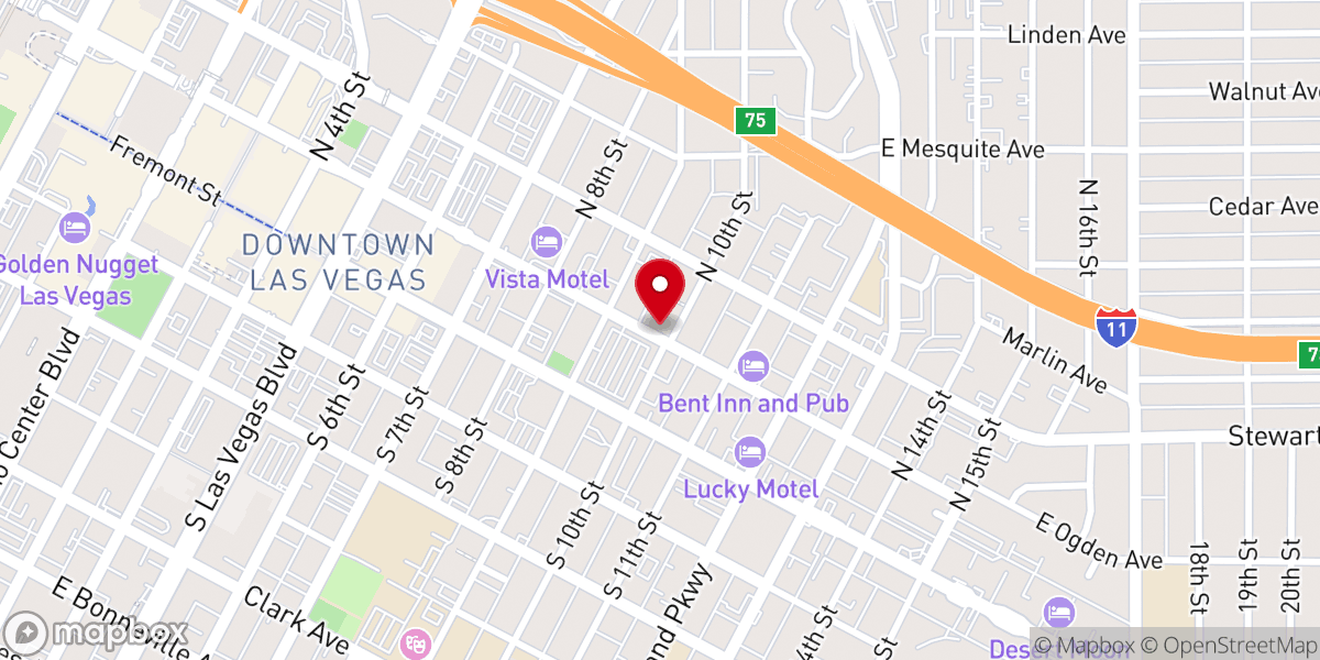 Map showing location of Church On The Street Assemblies of God