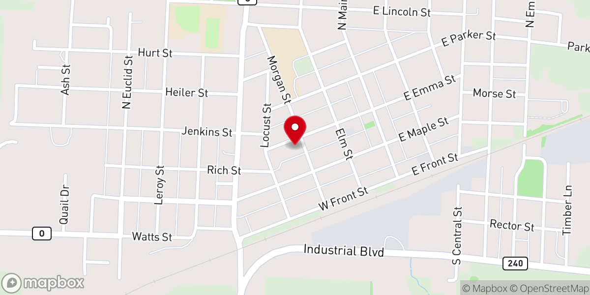 Map showing location of SLATER FIRST UNITED METHODIST CHURCH