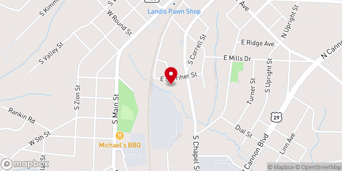 Map showing location of Casa de Luz - The Lighthouse Bilingual Church and Espanol