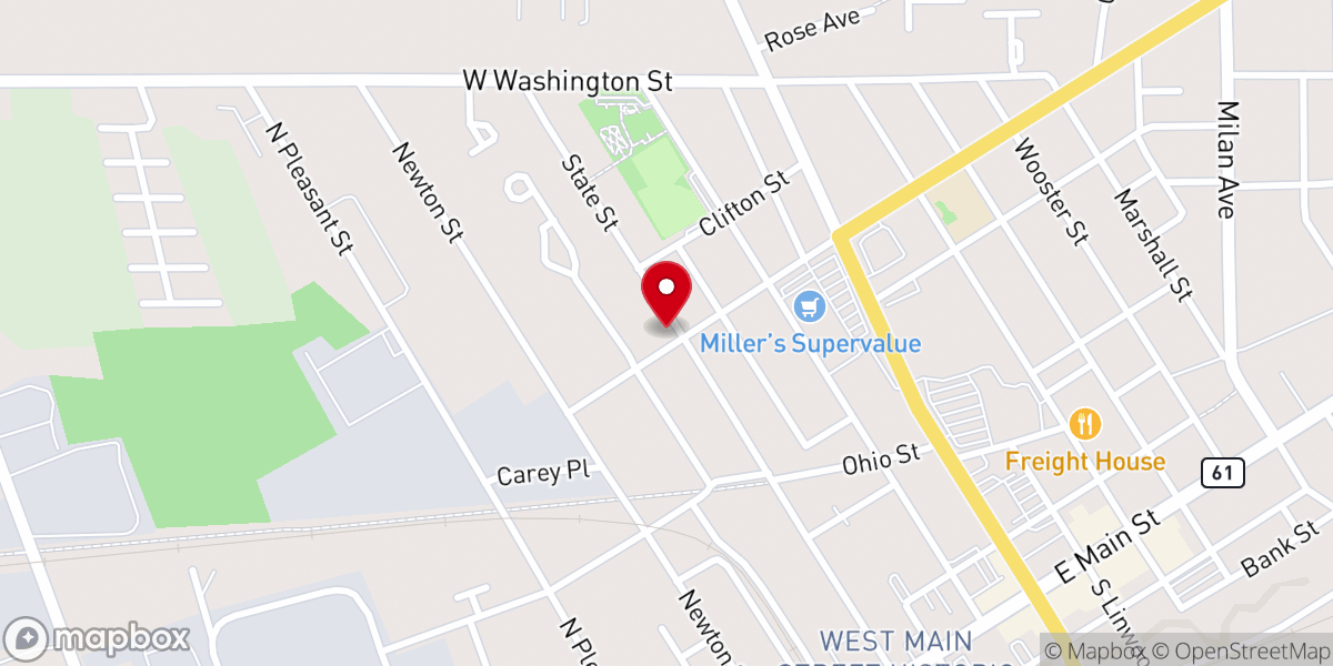 Map showing location of St. Mary Mother of the Redeemer Catholic Church