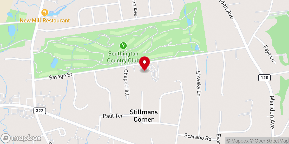 Map showing location of Mary Our Queen Church - St. Luke Parish