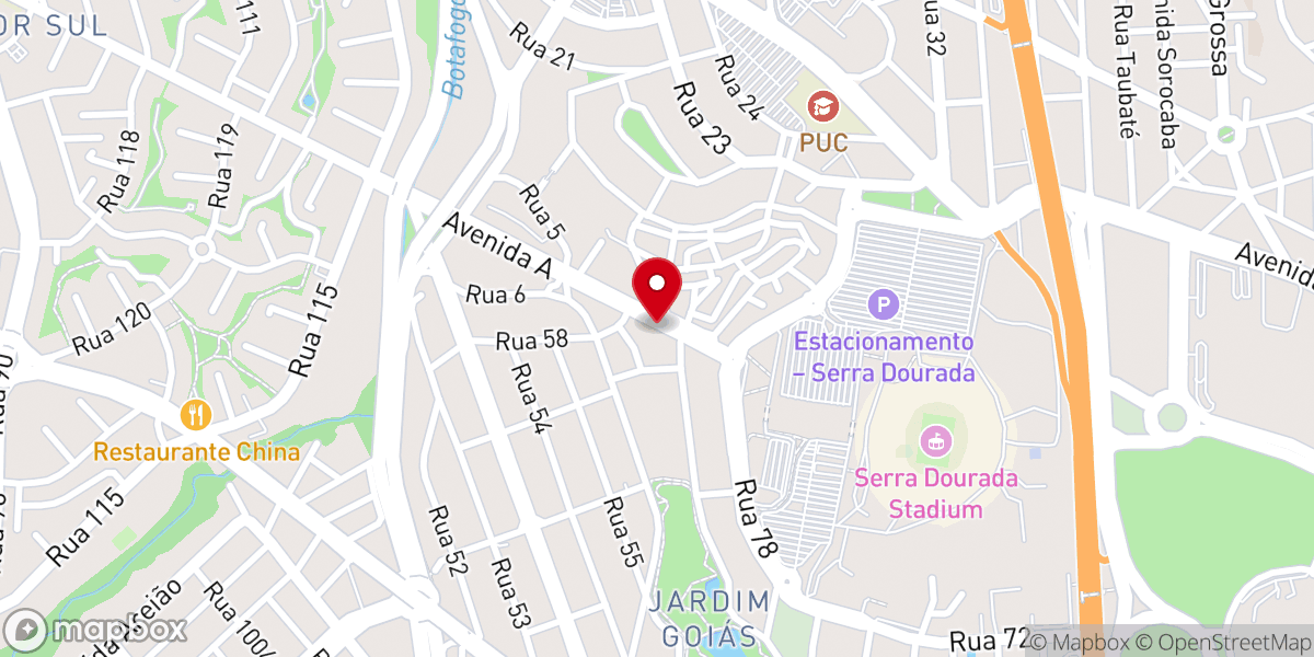 Map showing location of Assembleia De Deus FIDELIDADE