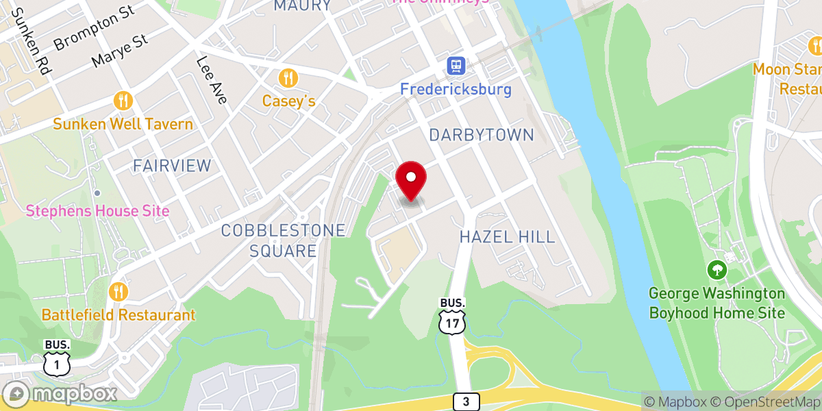Map showing location of New City Fellowship