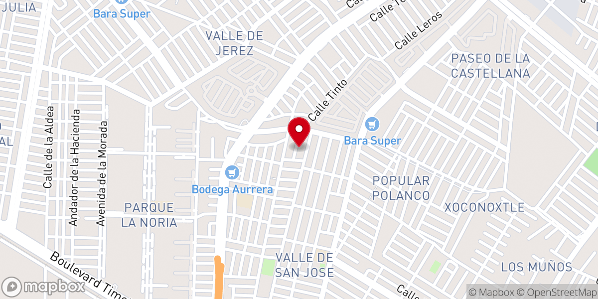 Map showing location of IPUL. iglesia pentecostal unida latinoamericana segunda sede león Guanajuato
