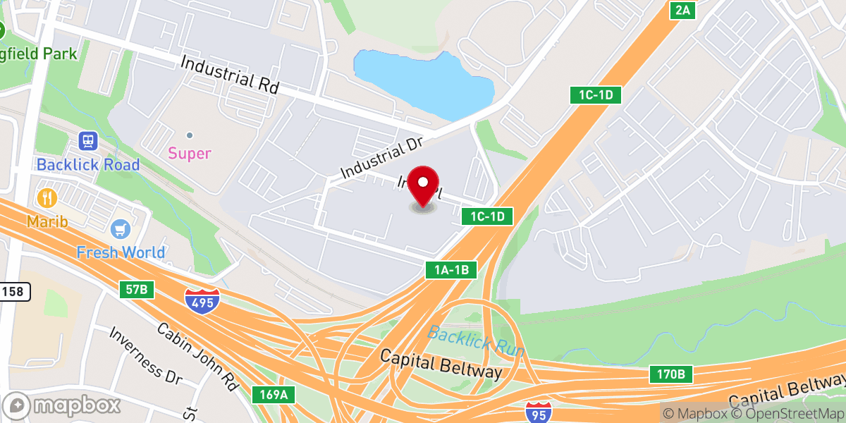 Map showing location of Pentecost Healing Camp