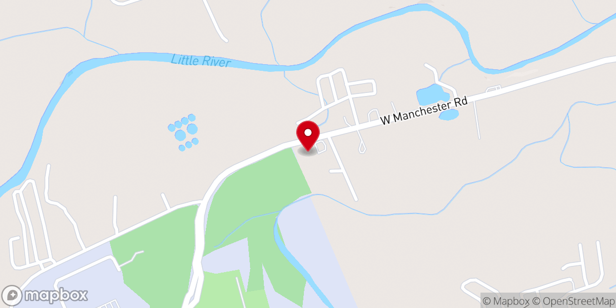 Map showing location of House of Praise Ministries