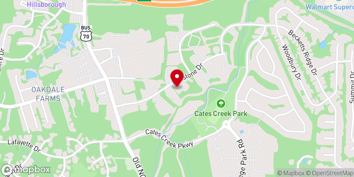 Map showing location of Orange Congregations In Mission