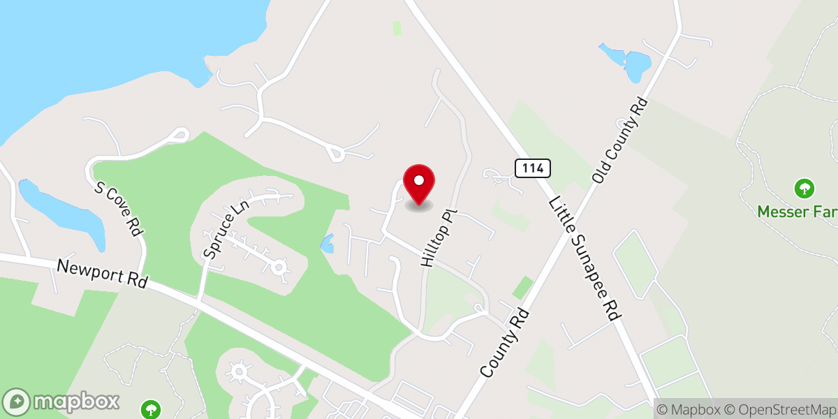 Map showing location of Hilltop Place Community Association