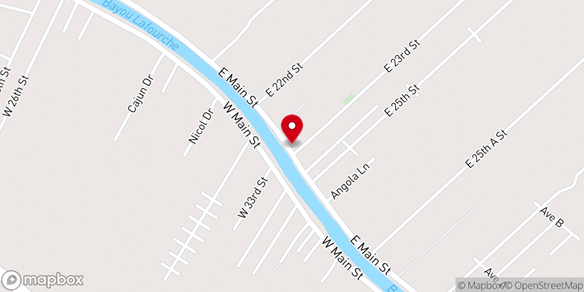 Map showing location of New Mt. Zion Baptist Church