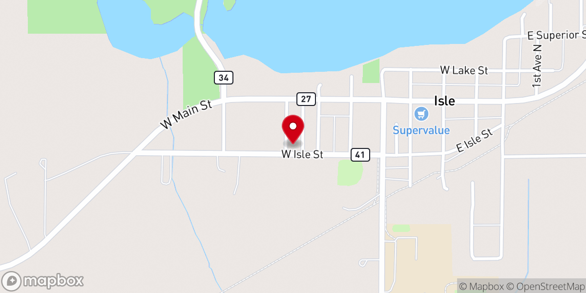 Map showing location of Trinity Lutheran Church (LC-MS)