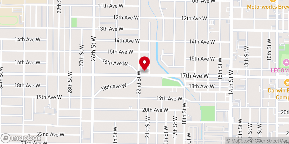 Map showing location of Bradenton Seventh-day Adventist Church