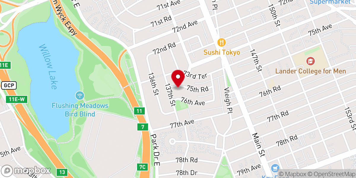 Map showing location of Torahflix Media Inc