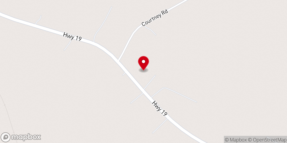 Map showing location of Iglesia de Dios Filadelfia