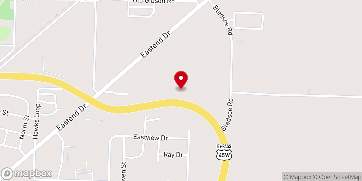 Map showing location of Harvest Church Humboldt
