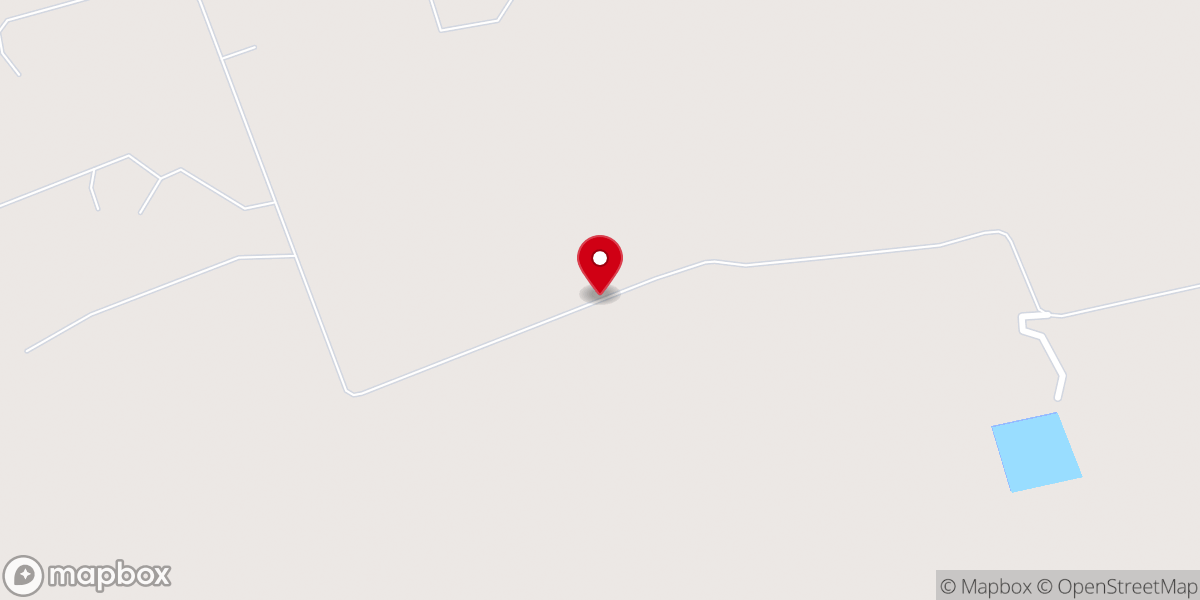 Map showing location of Caney Creek Chapel