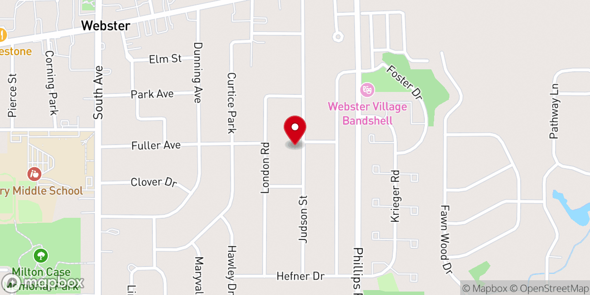 Map showing location of Living Faith Ministries, Inc.