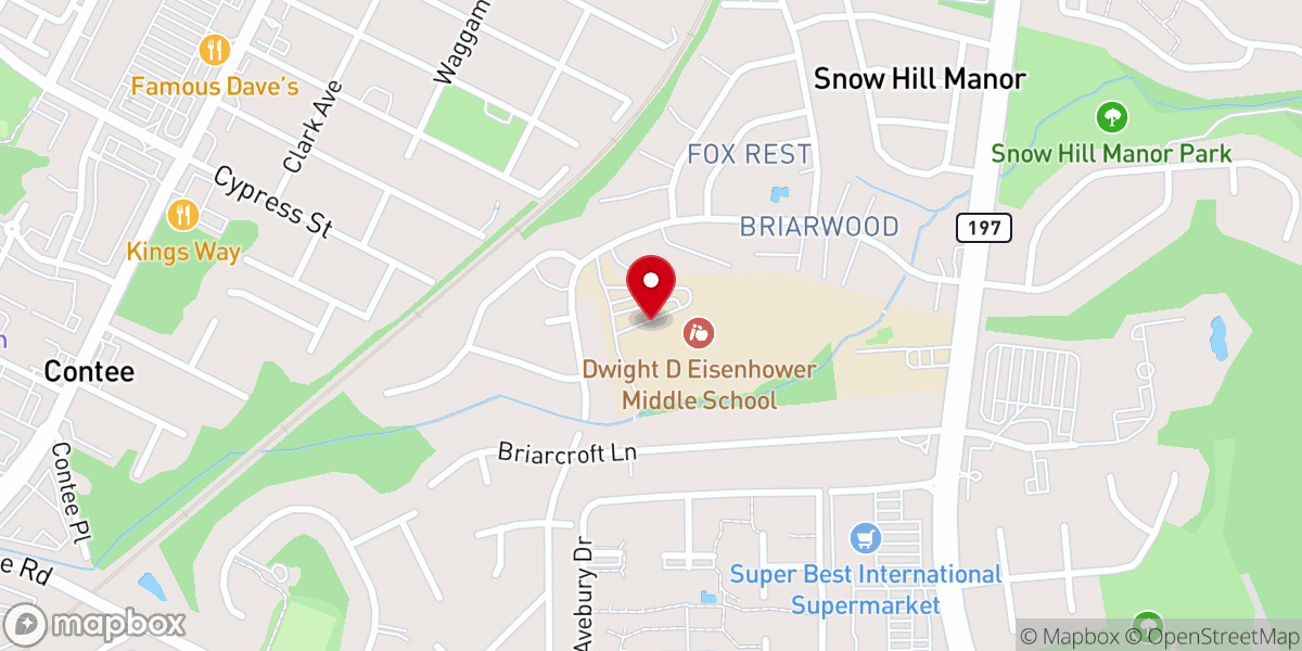 Map showing location of Element Church