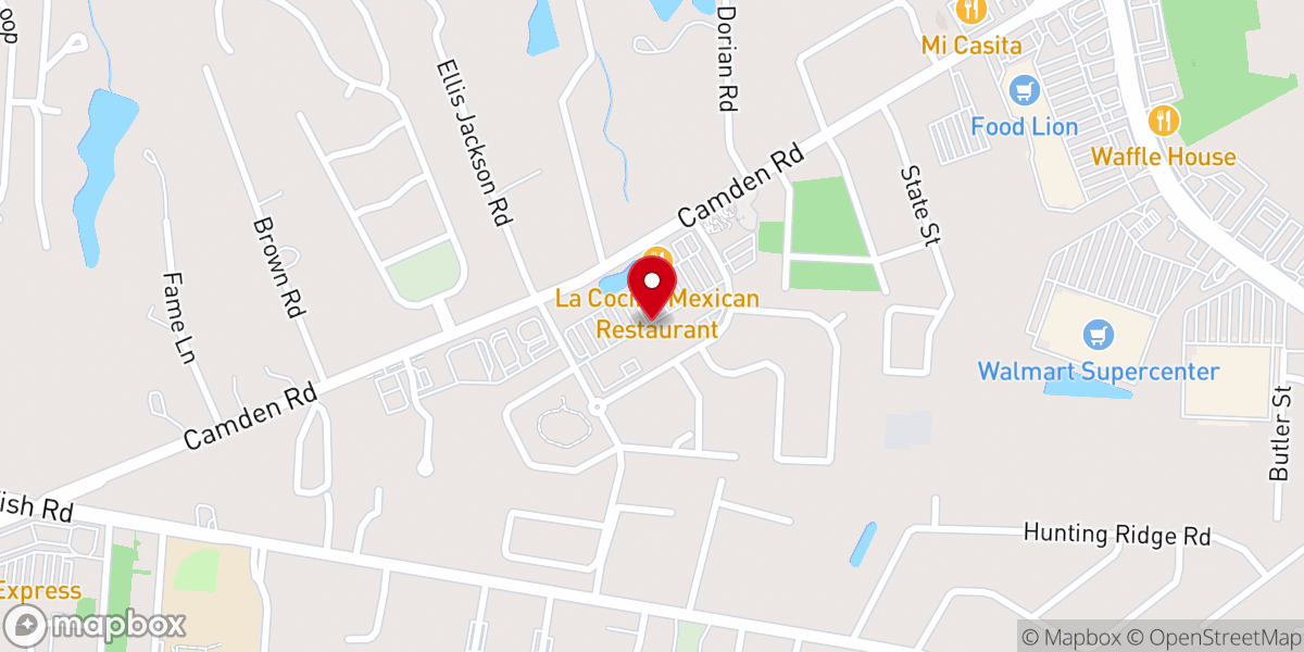 Map showing location of Impact City Church, NC