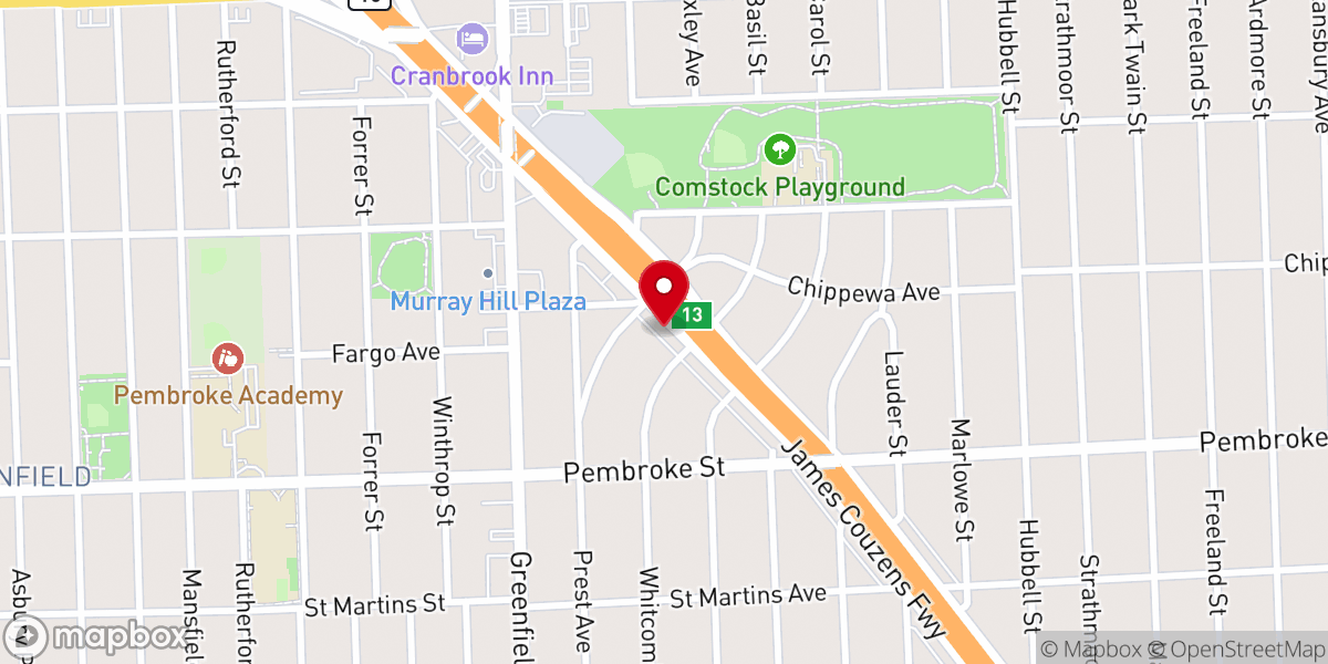 Map showing location of Calvary Apostolic Ministries