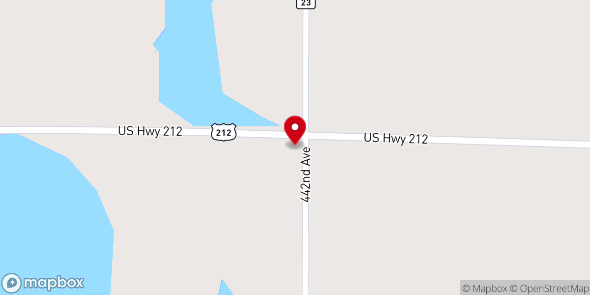 Map showing location of Roadside Chapel