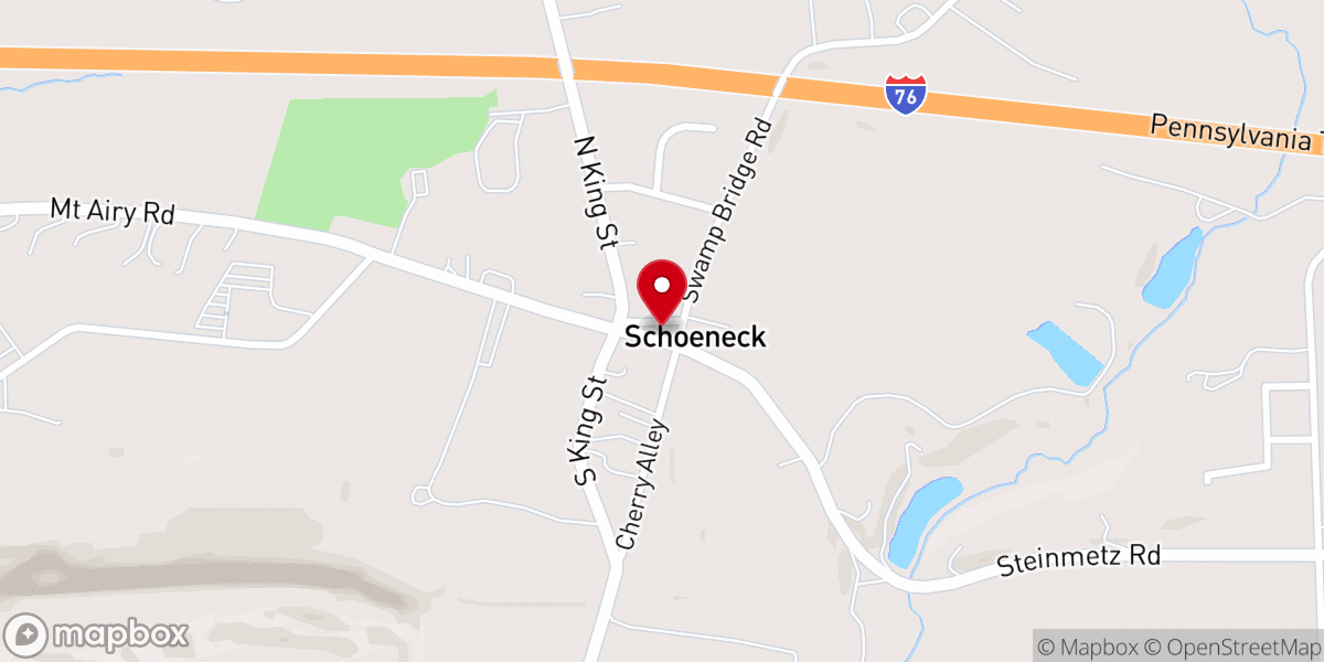 Map showing location of Immanuel Free Reformed Church