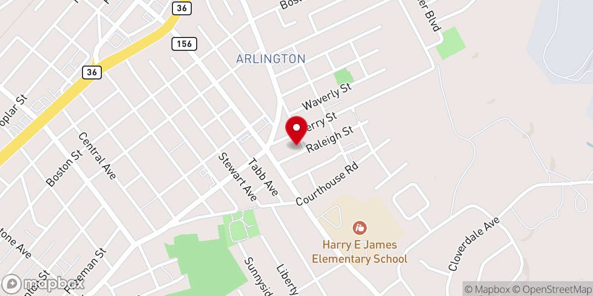 Map showing location of The United House of Prayer for All People