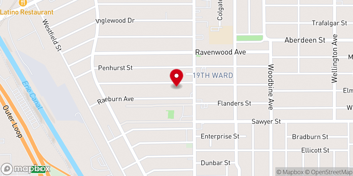 Map showing location of Gospel House Ministries Inc