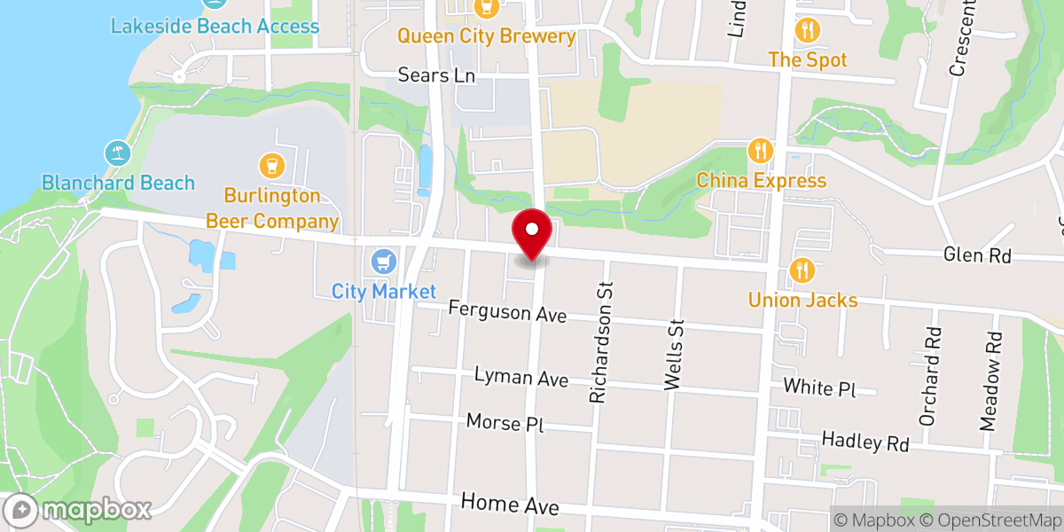 Map showing location of St Anthony's Thrift Shop