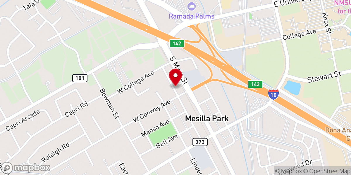 Map showing location of C & J Ministries Inc
