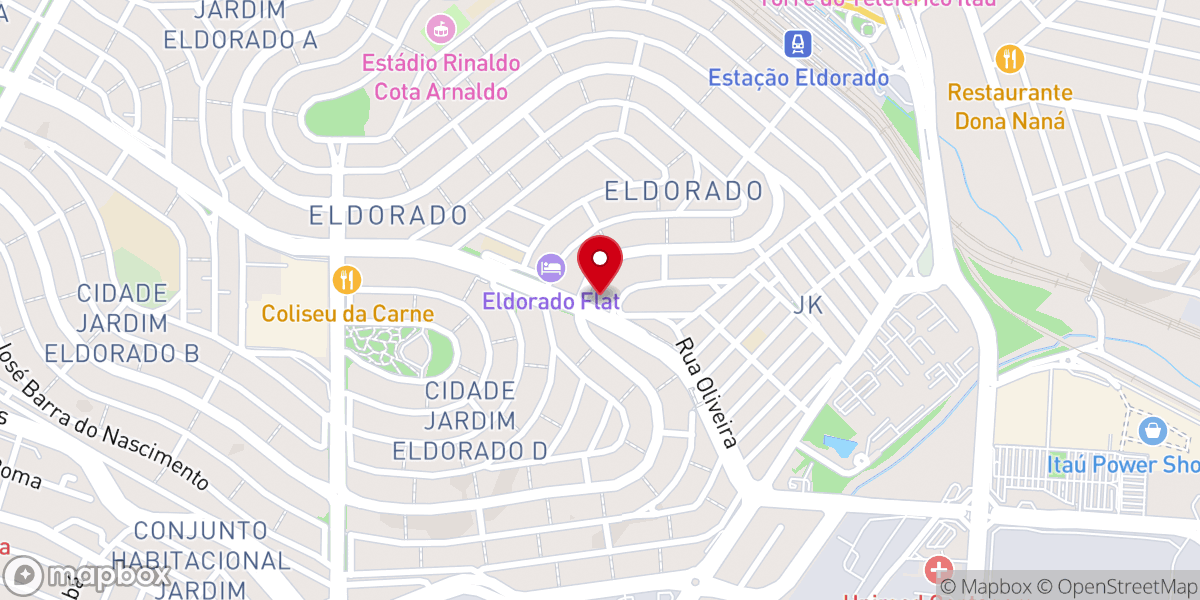 Map showing location of Igreja Pentecostal Portas Abertas Pastor Bruno