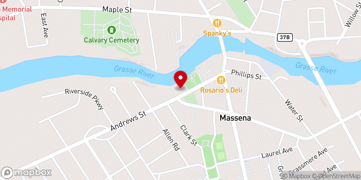 Map showing location of Frederick C Marcy Charitable TR