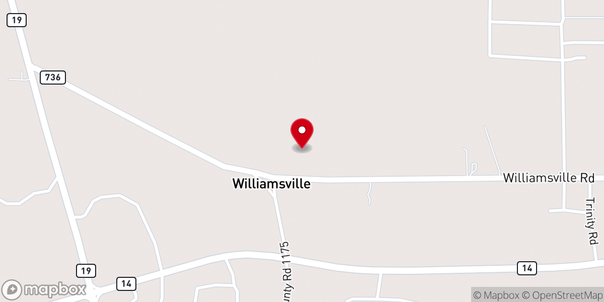 Map showing location of Abundant Life Church Of God