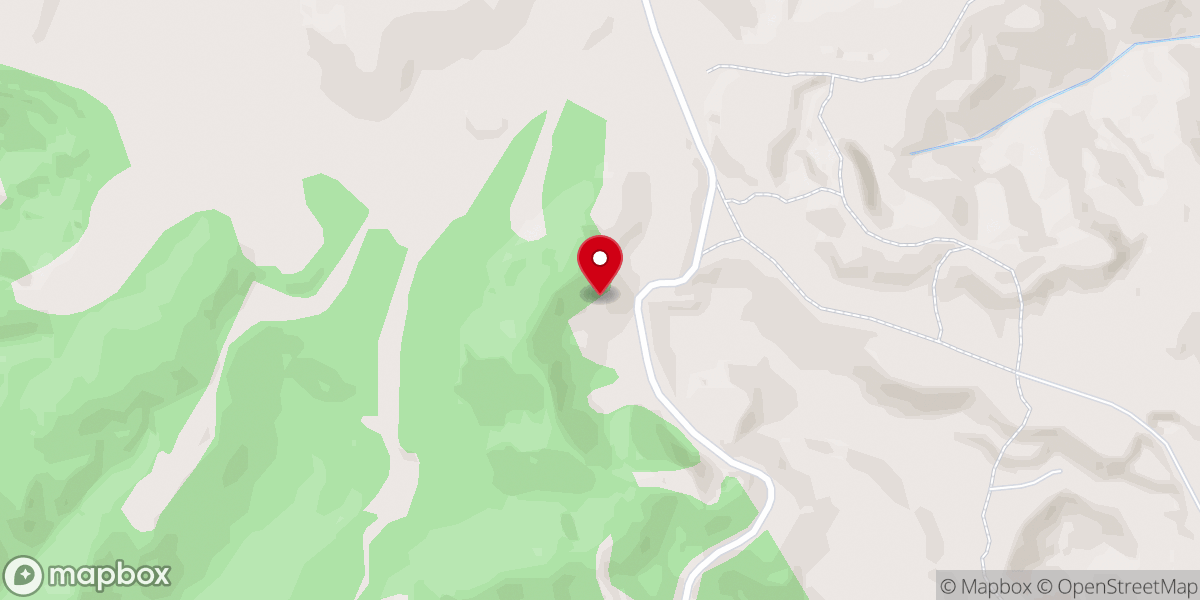 Map showing location of Rural Retreat Baptist Church