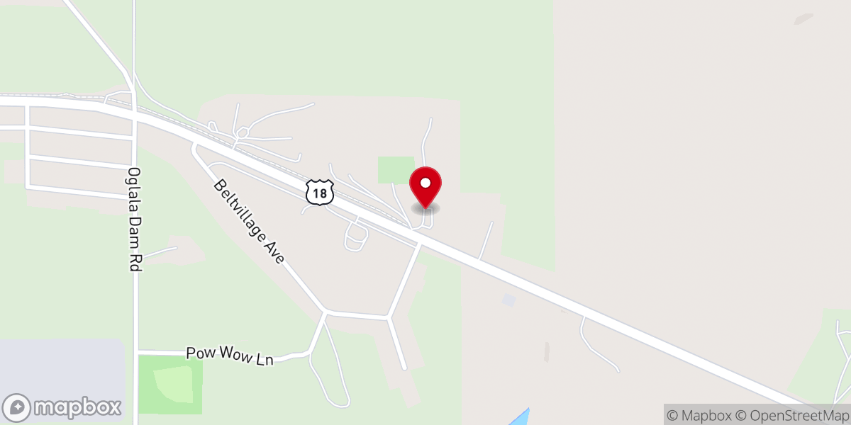 Map showing location of Wildwood Church