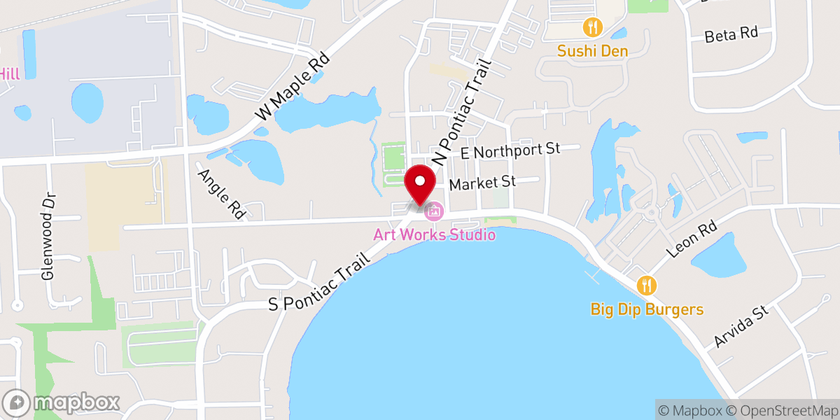 Map showing location of Greenhouse of Walled Lake - Recreational and Medical Cannabis