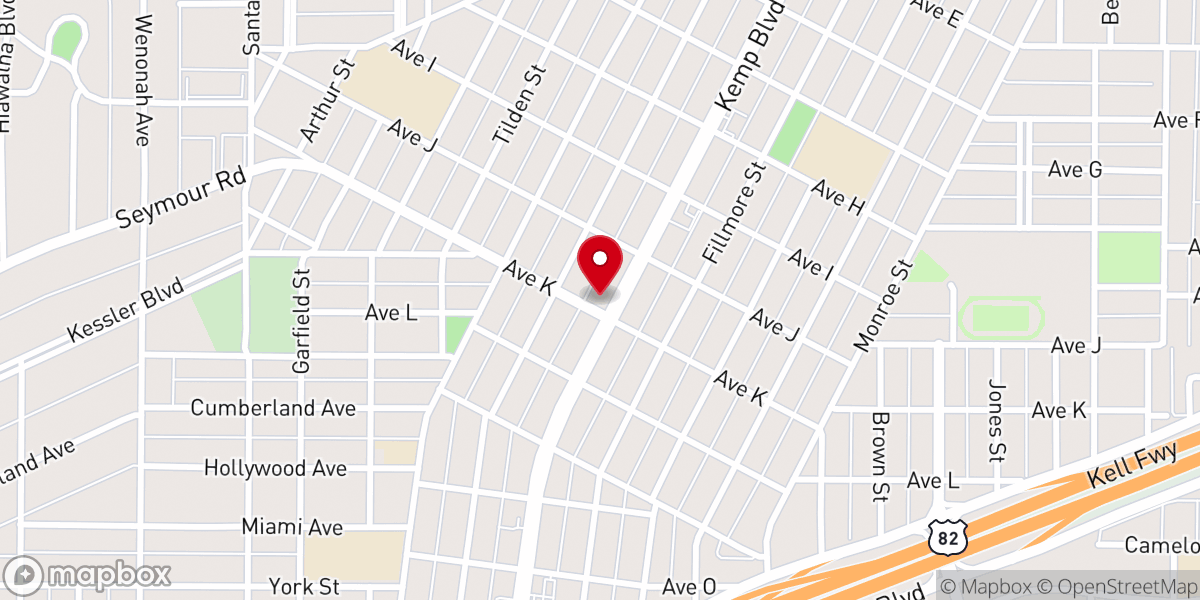 Map showing location of Compassion Church