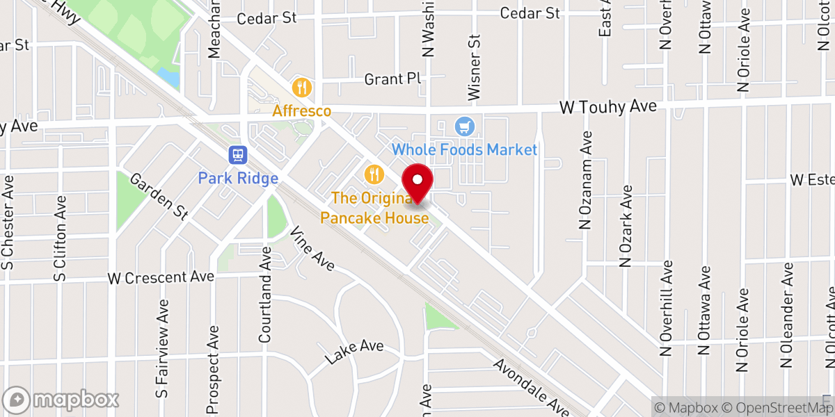 Map showing location of St Paul of the Cross Church